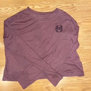 Ladies PINK crop top